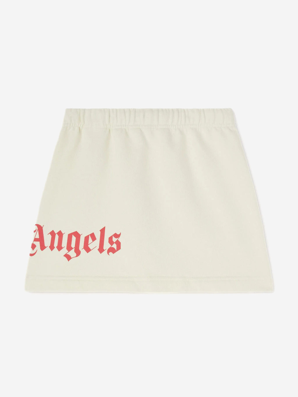 Palm Angels Girls Classic Overlogo Sweat Skirt in Ivory